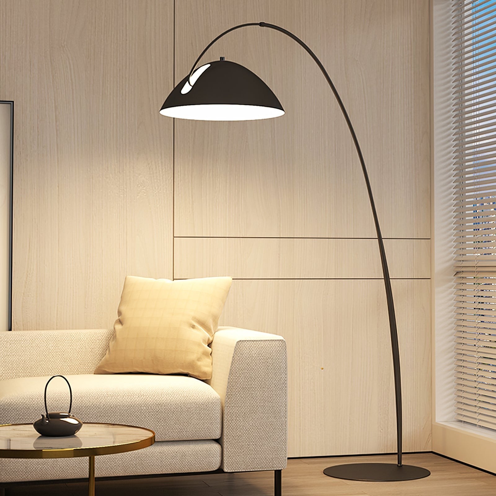 Arctura Nordic Arc Floor Lamp