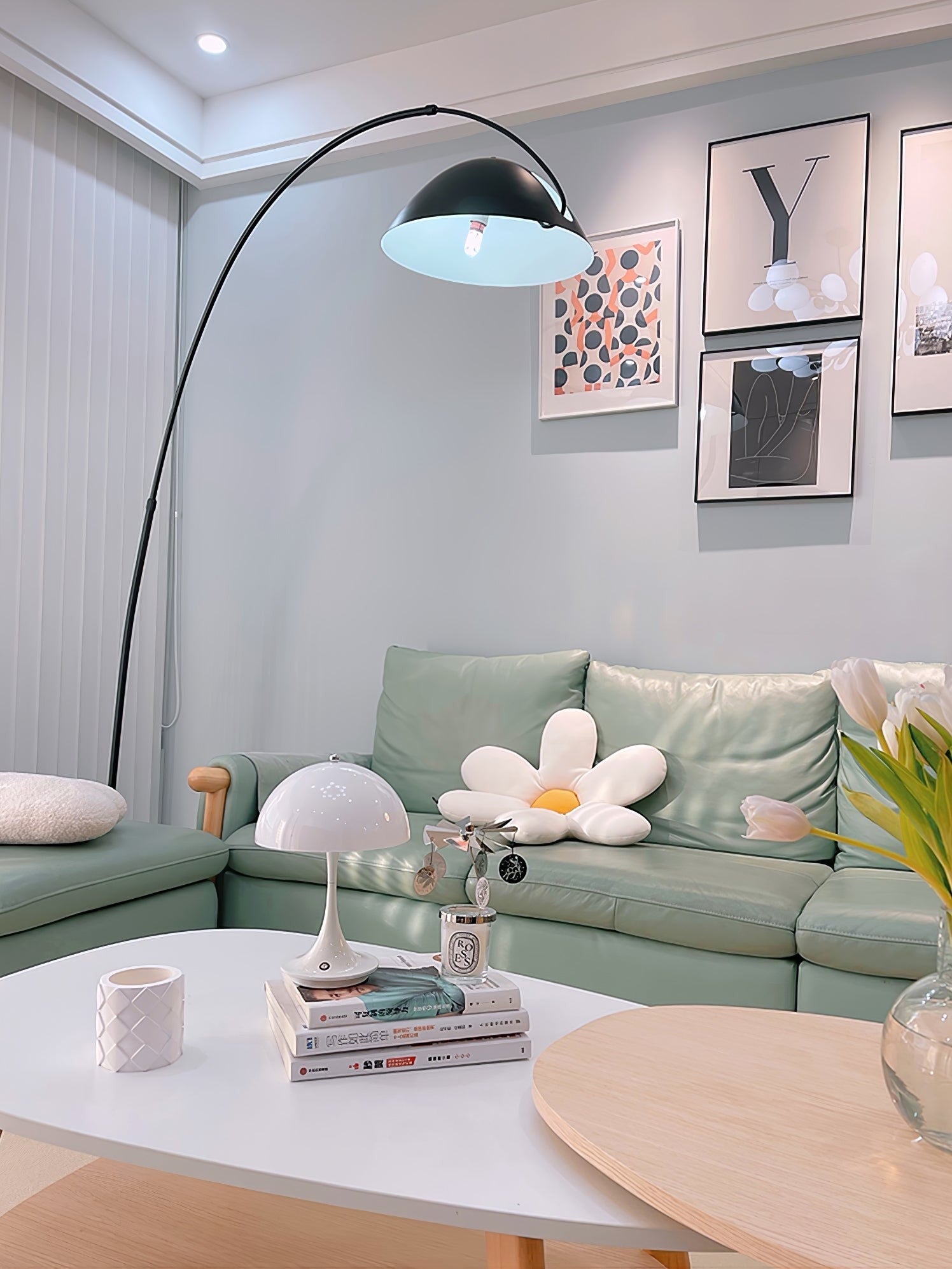 Arctura Nordic Arc Floor Lamp