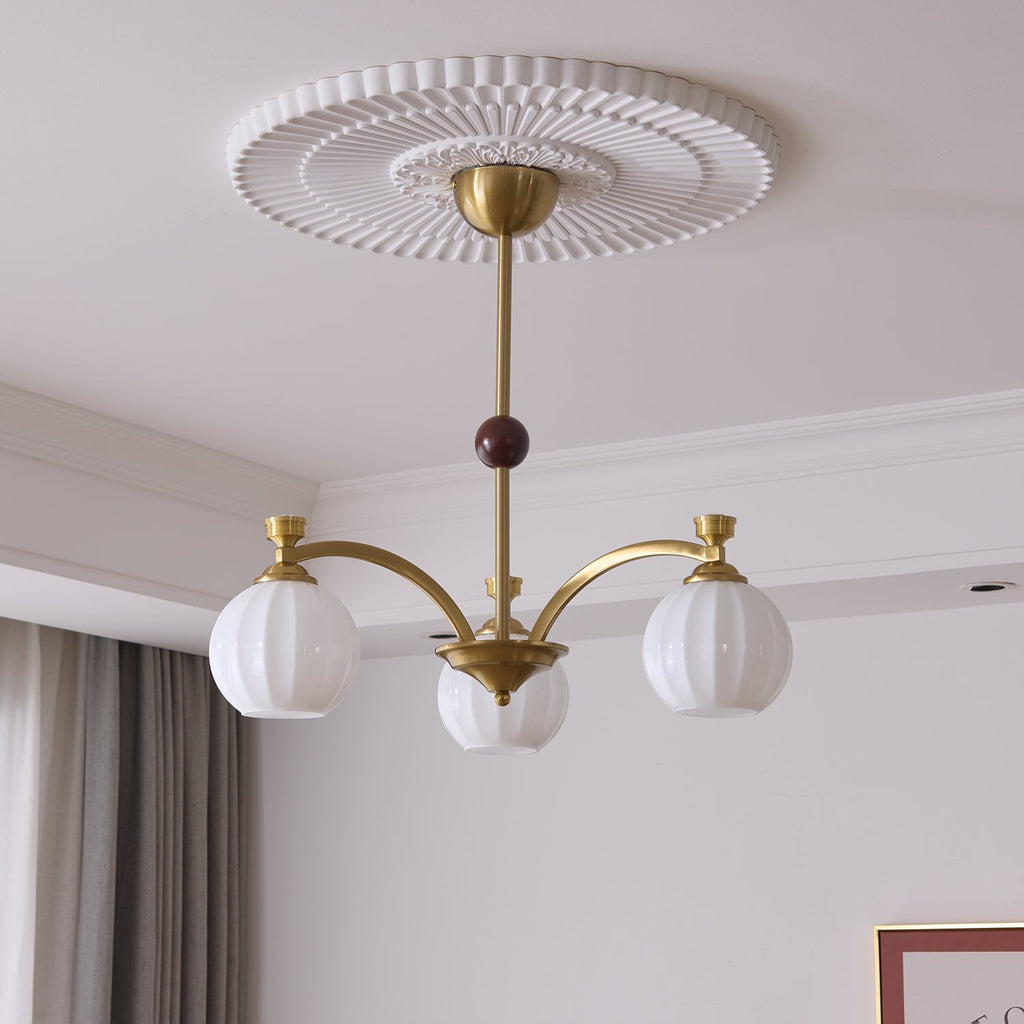 Aurelio Globe Arm Chandelier