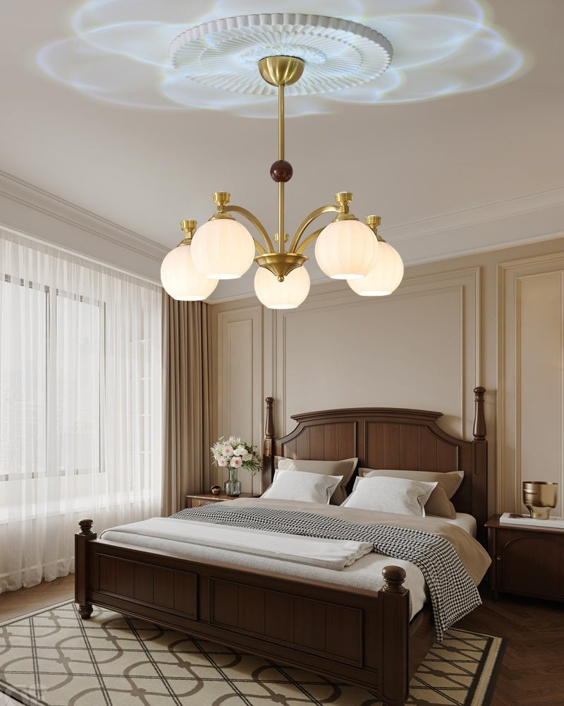 Aurelio Globe Arm Chandelier