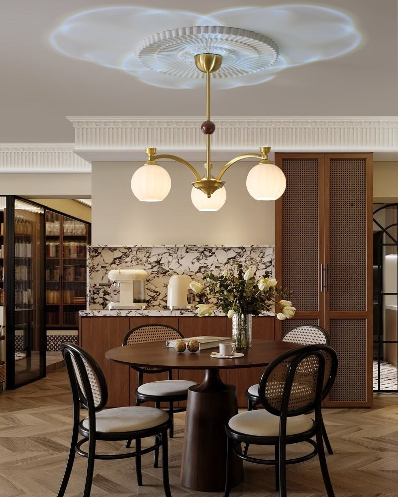 Aurelio Globe Arm Chandelier