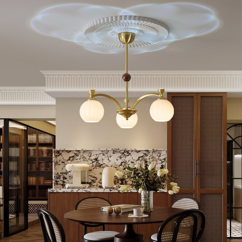 Aurelio Globe Arm Chandelier