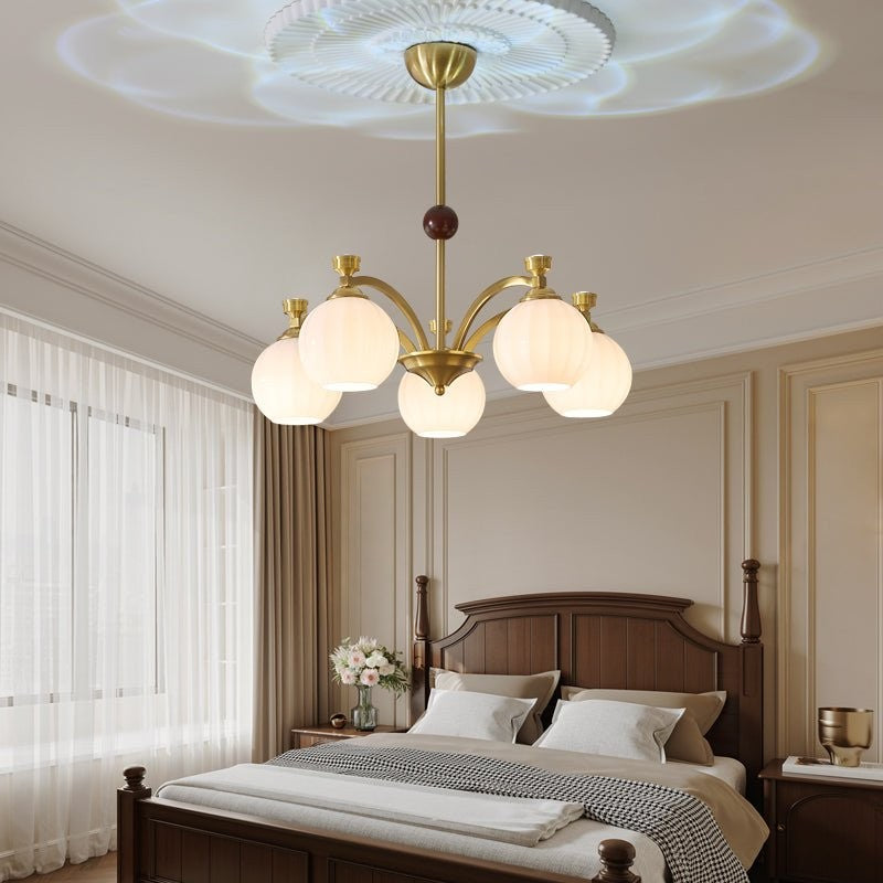 Aurelio Globe Arm Chandelier
