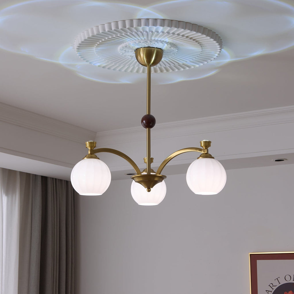 Aurelio Globe Arm Chandelier