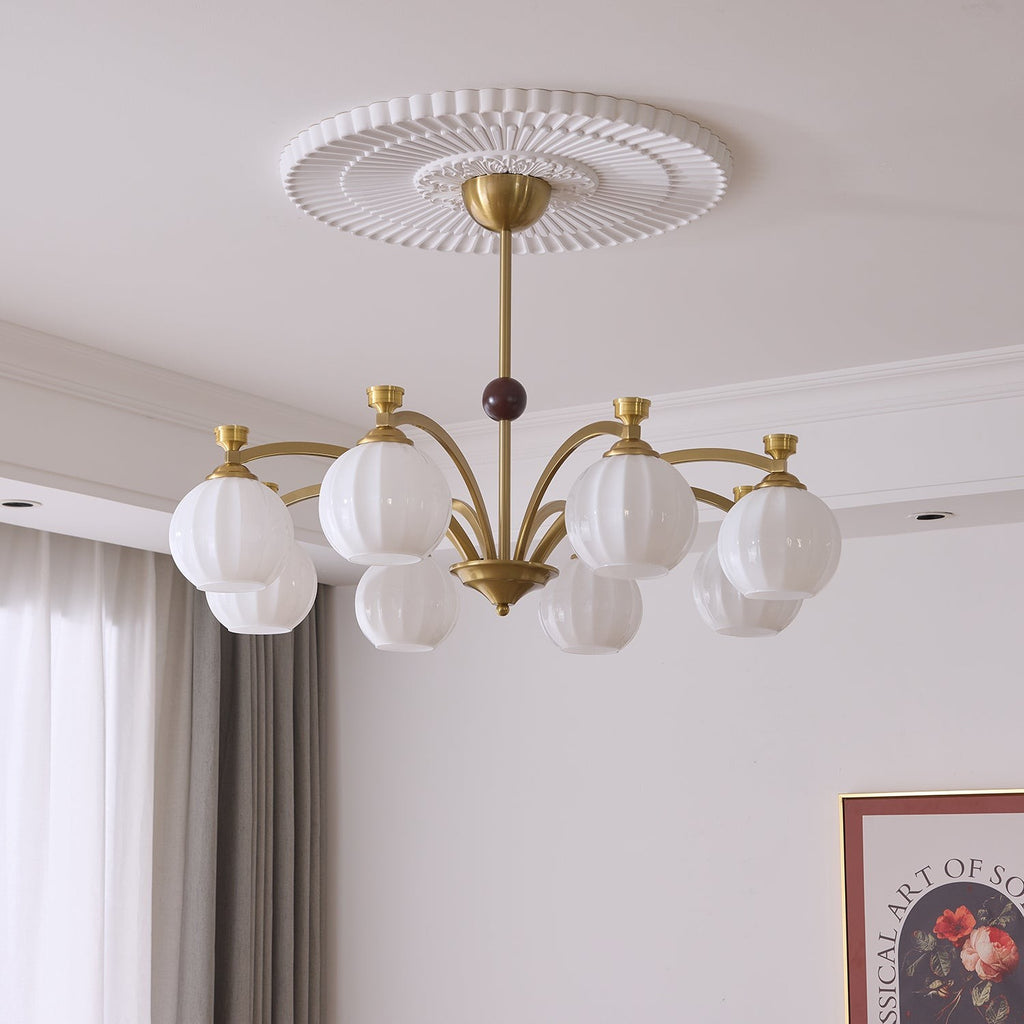 Aurelio Globe Arm Chandelier