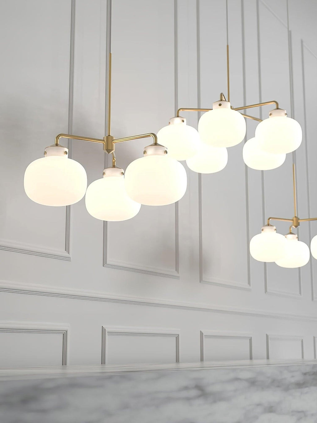 Aurevino Multi-Globe Pendant Chandelier