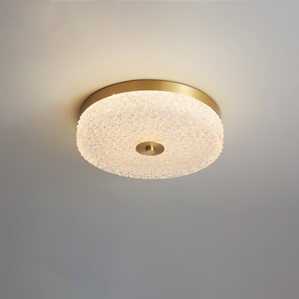 Aurielle Frost Glass Ceiling Light