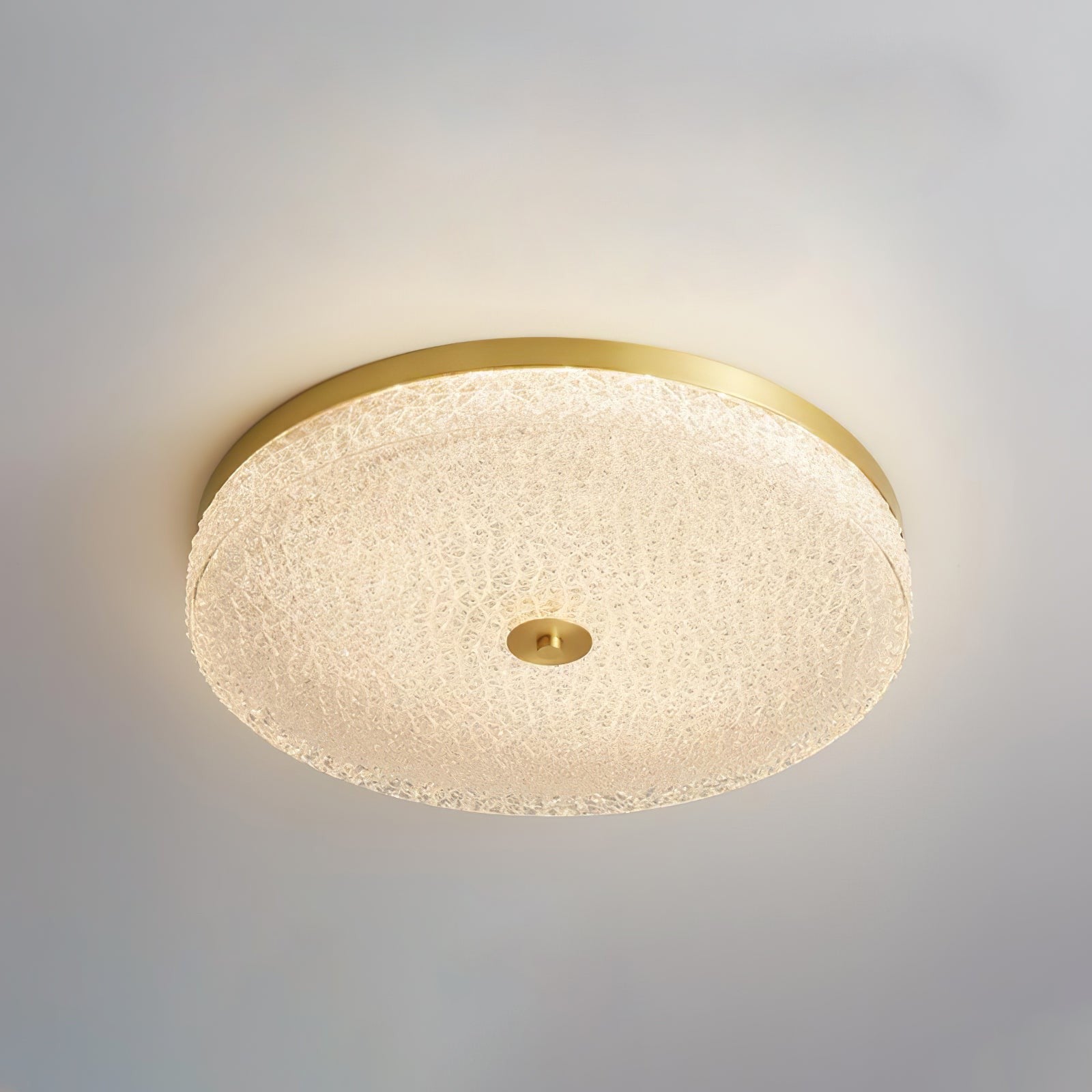 Aurielle Frost Glass Ceiling Light