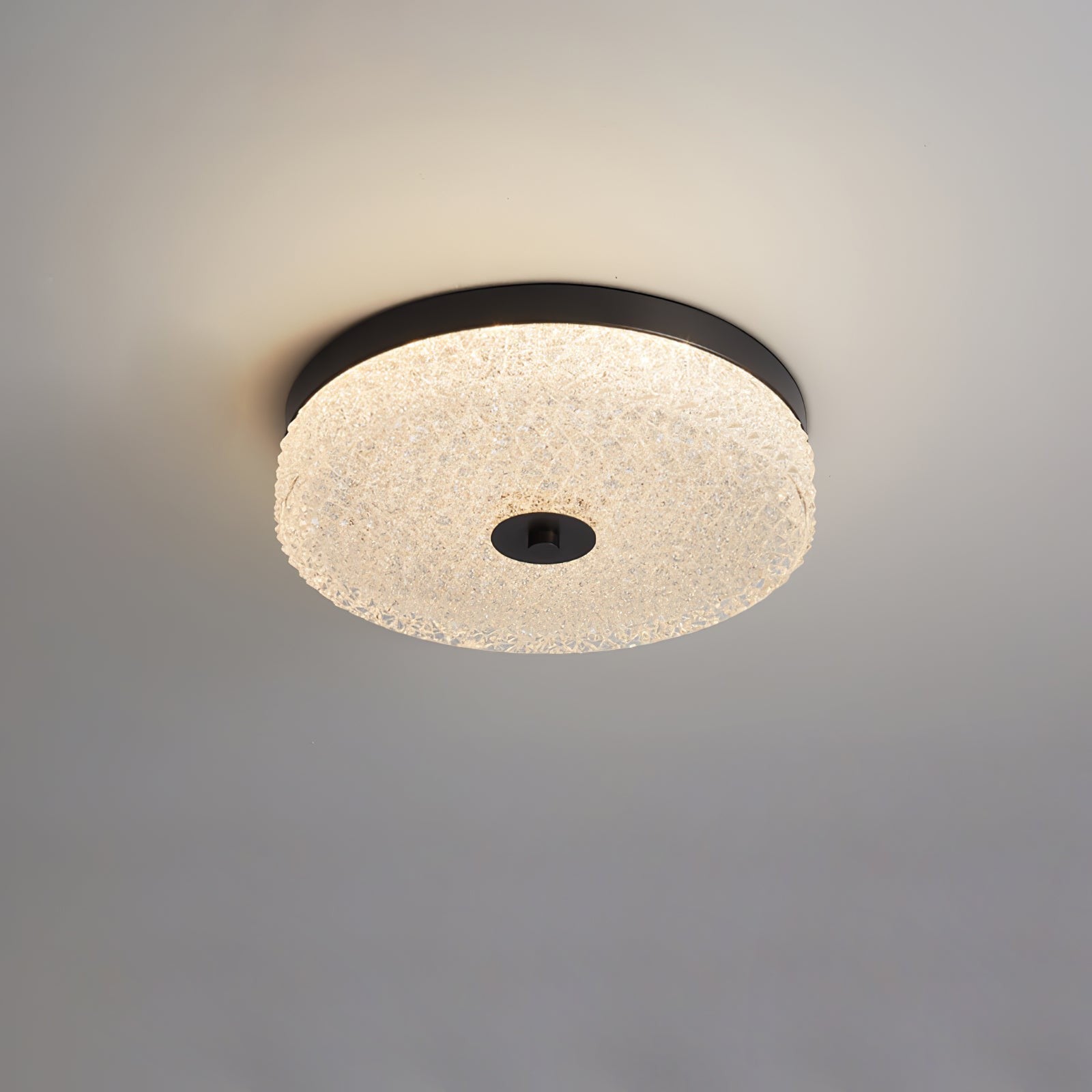Aurielle Frost Glass Ceiling Light