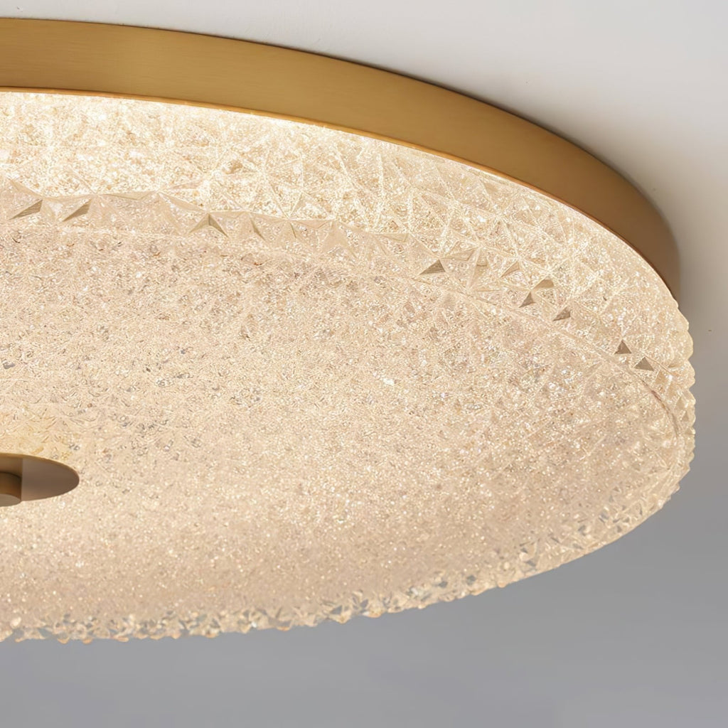 Aurielle Frost Glass Ceiling Light