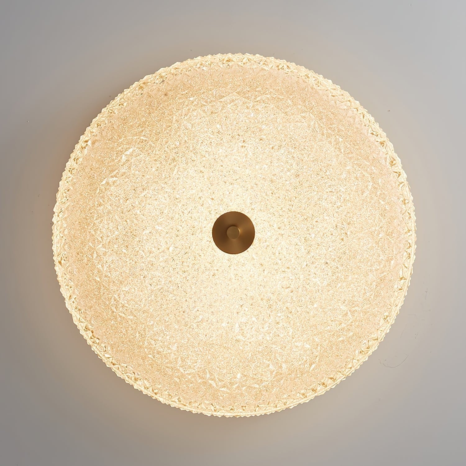Aurielle Frost Glass Ceiling Light