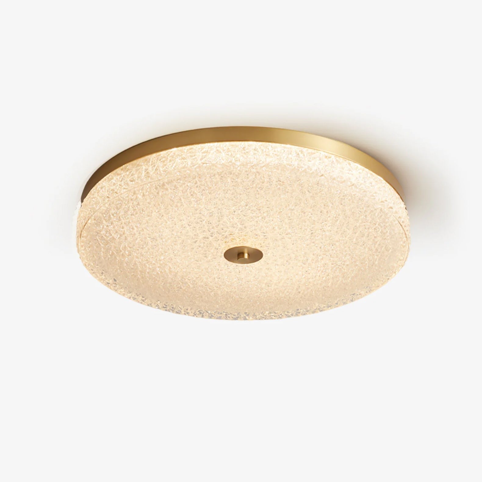 Aurielle Frost Glass Ceiling Light