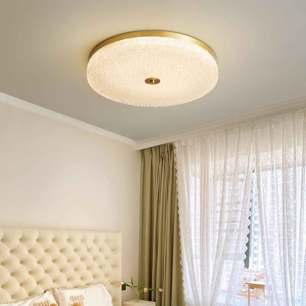 Aurielle Frost Glass Ceiling Light