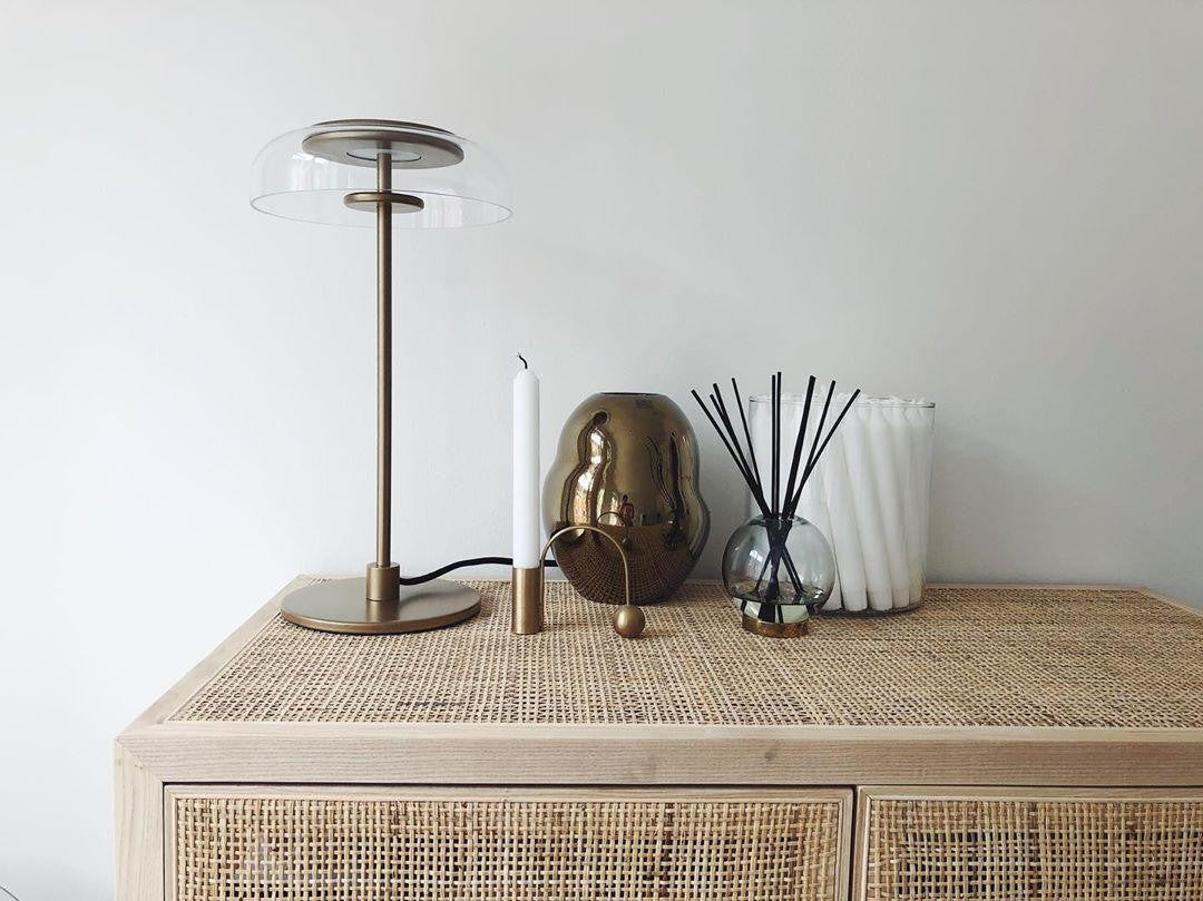 Aurielle Glass Accent Table Lamp