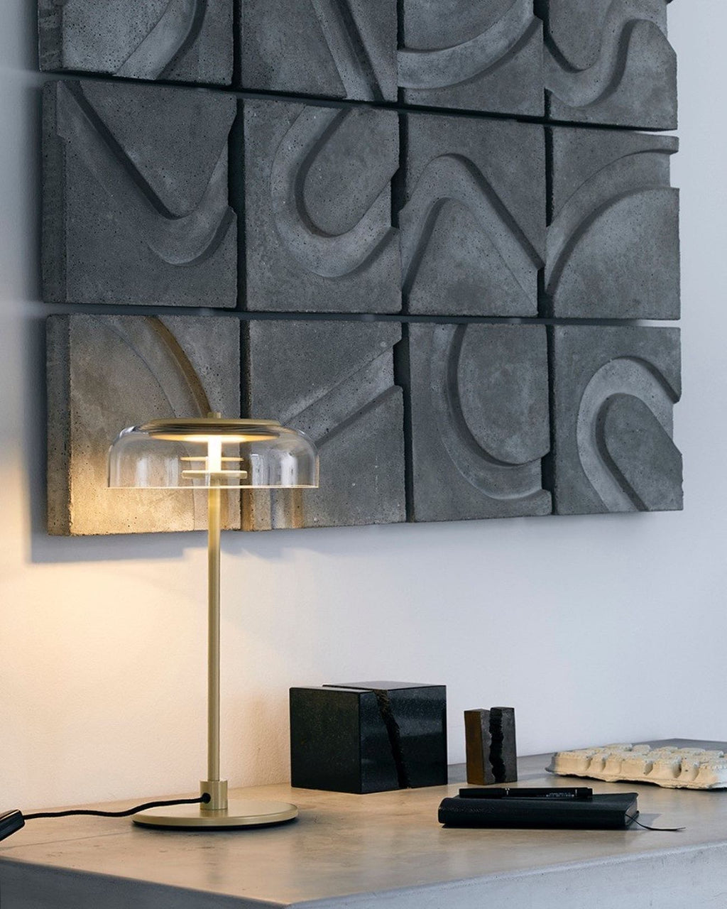 Aurielle Glass Accent Table Lamp