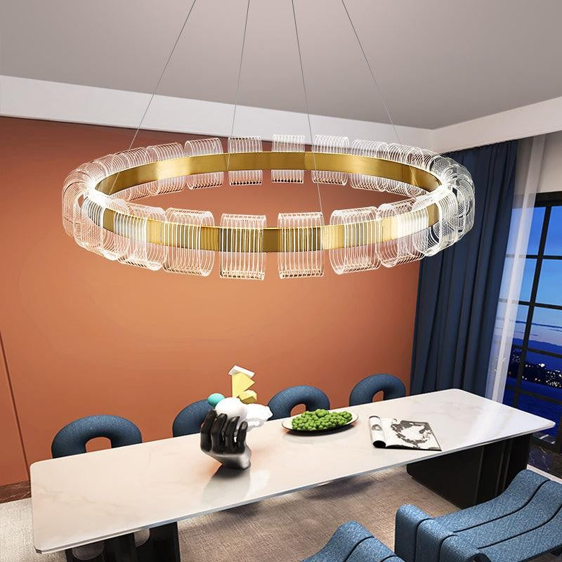 Aurielle Halo Ring Chandelier