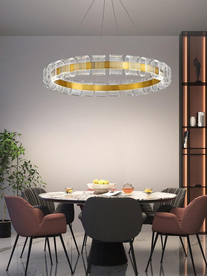 Aurielle Halo Ring Chandelier