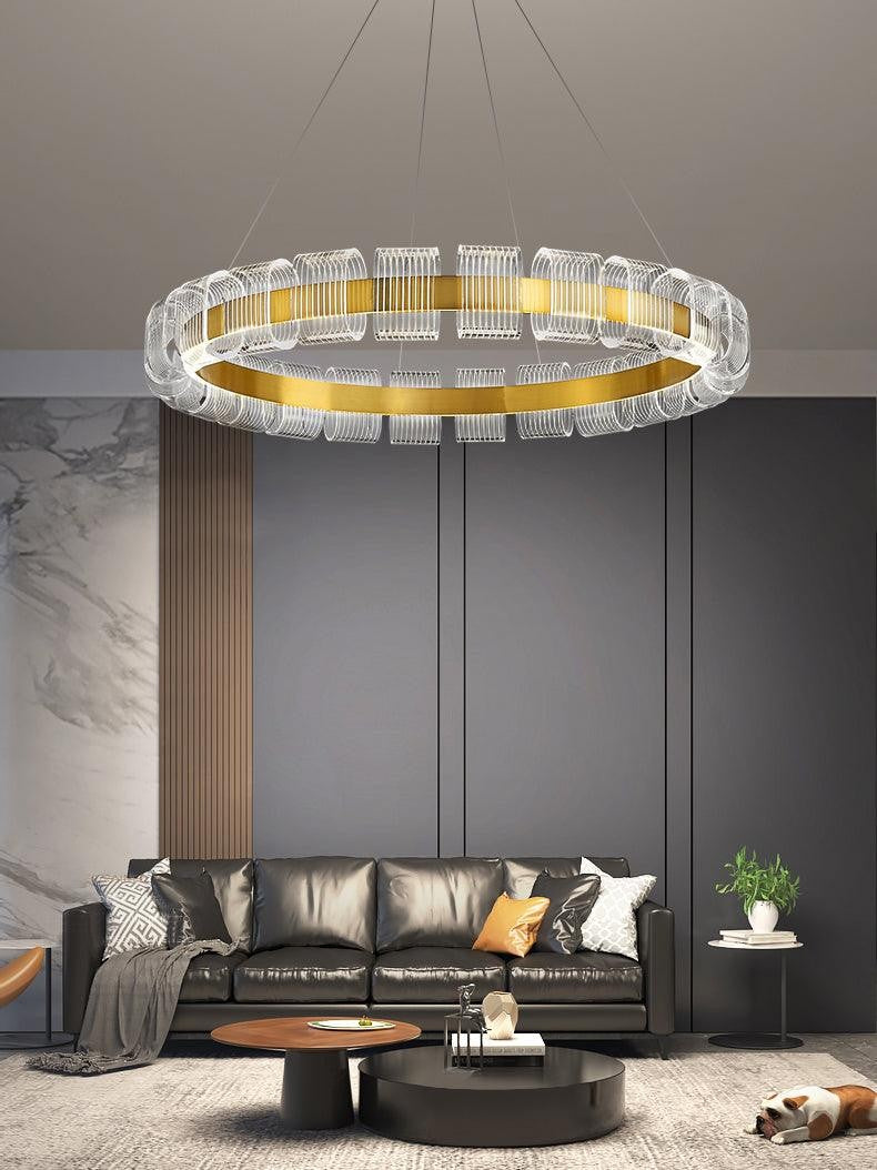 Aurielle Halo Ring Chandelier