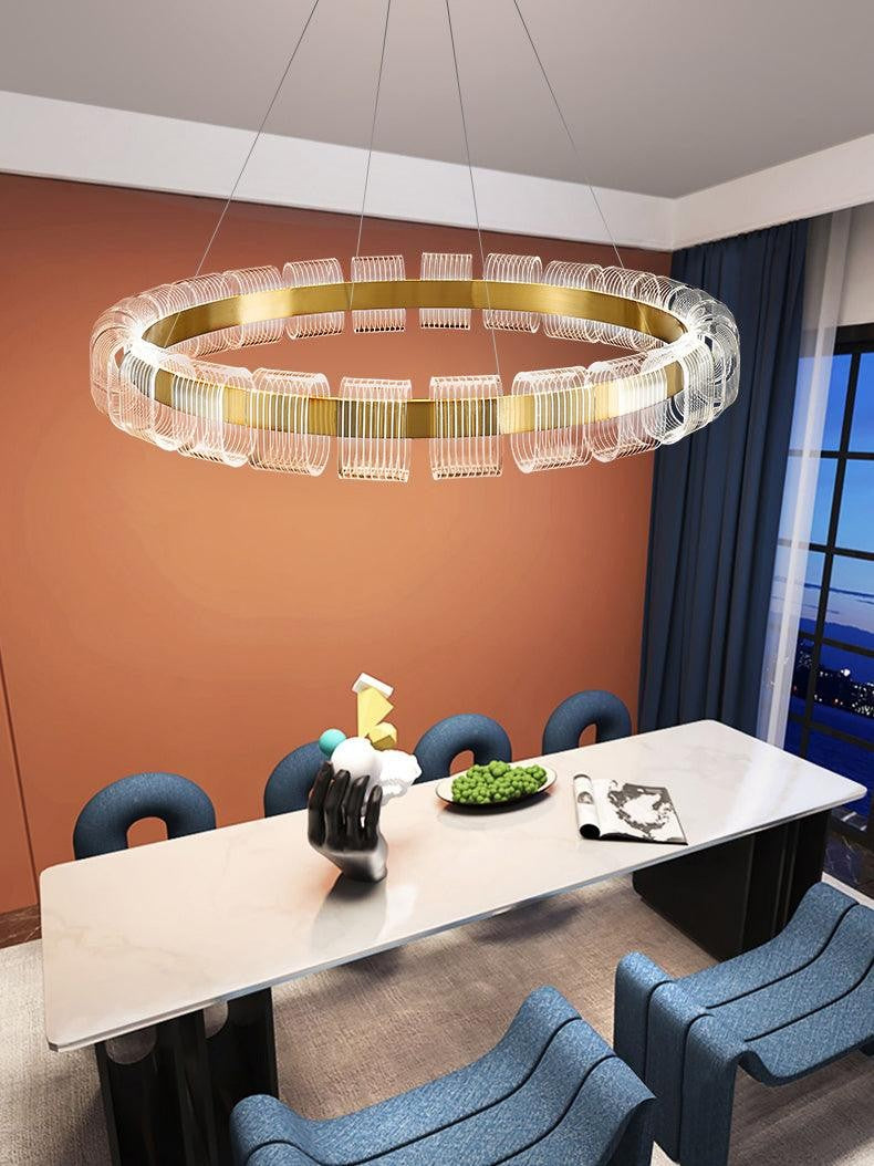 Aurielle Halo Ring Chandelier