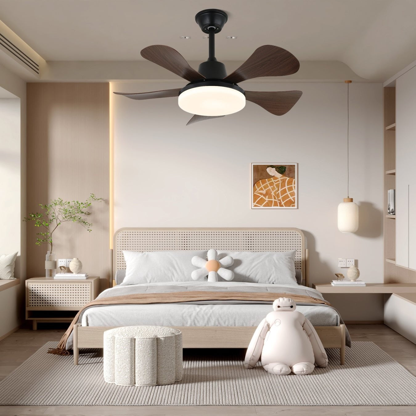 Avelon Modern Ceiling Fan Light