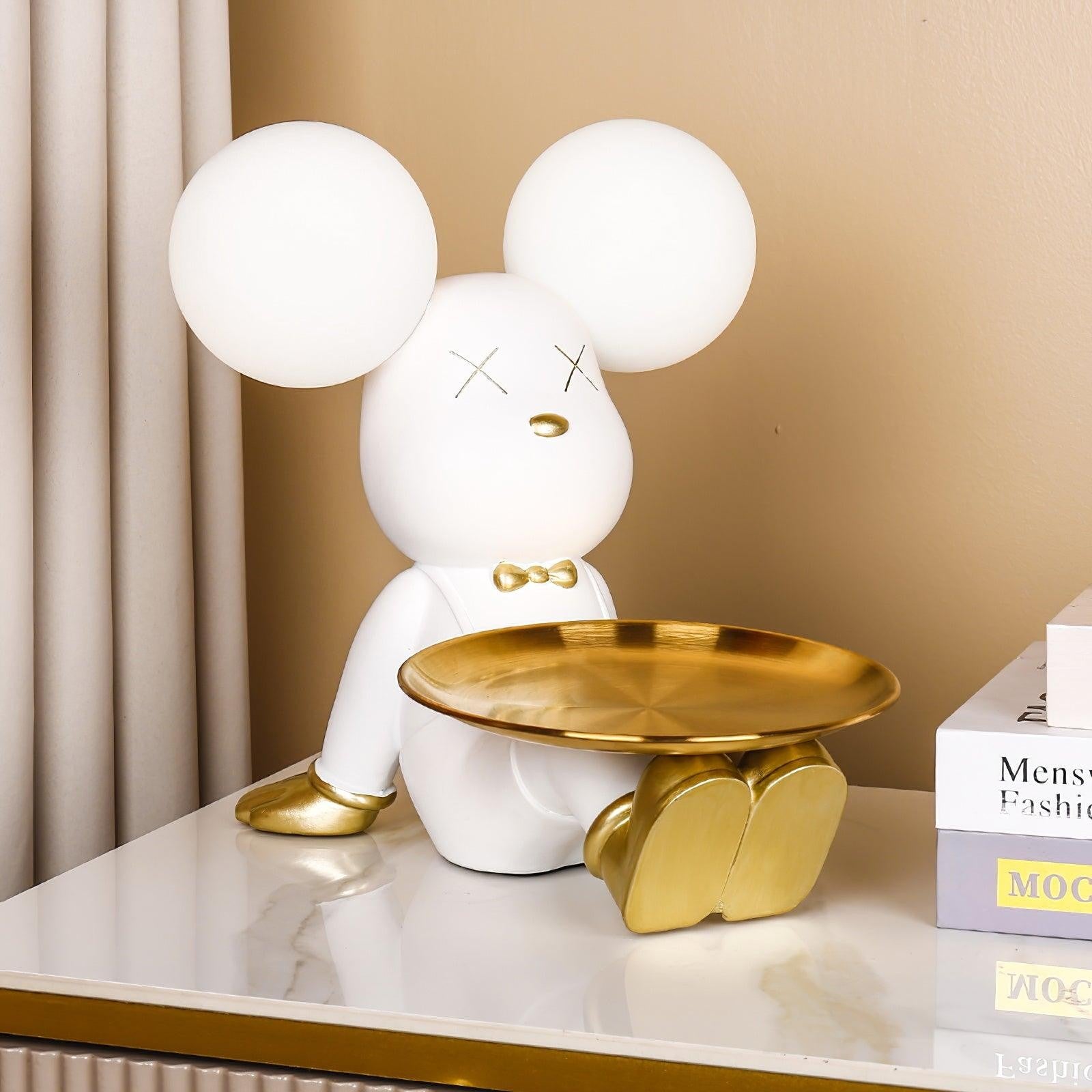 Borelli Bear Tray Table Lamp