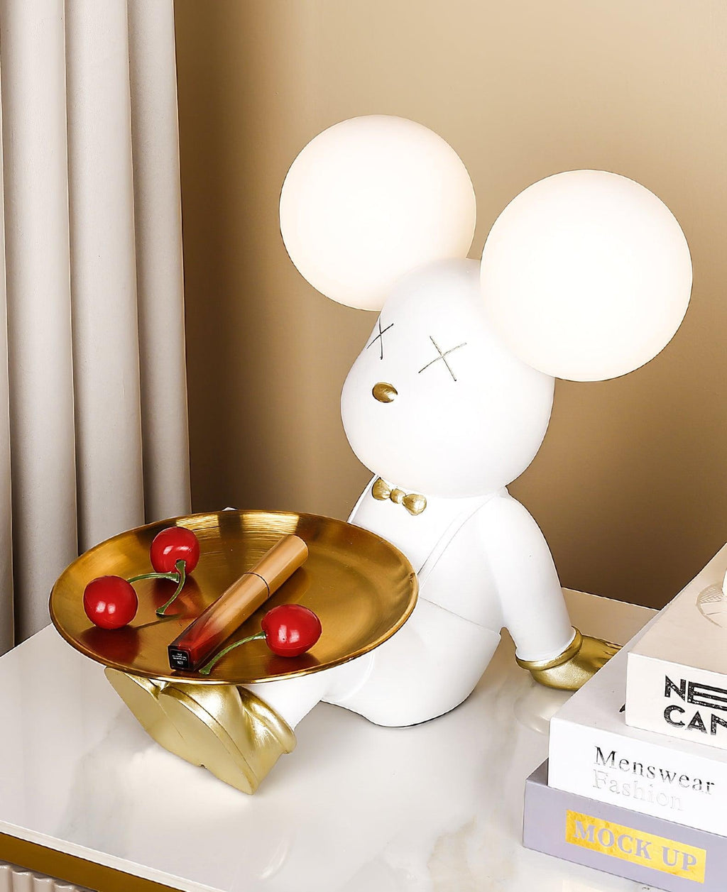 Borelli Bear Tray Table Lamp
