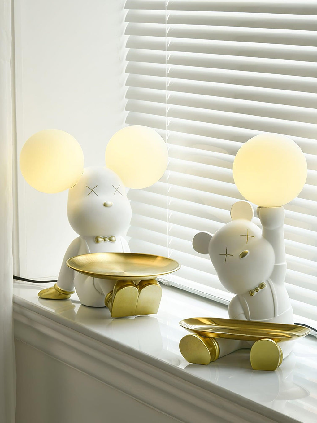 Borelli Bear Tray Table Lamp