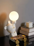 Borelli Bear Tray Table Lamp