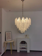 Murano Glass Teardrop Chandelier