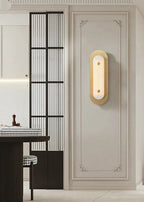 Aurelia Perforated Alabaster Wall Sconce