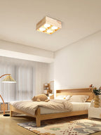 Cubora Minimal Wood Ceiling Light