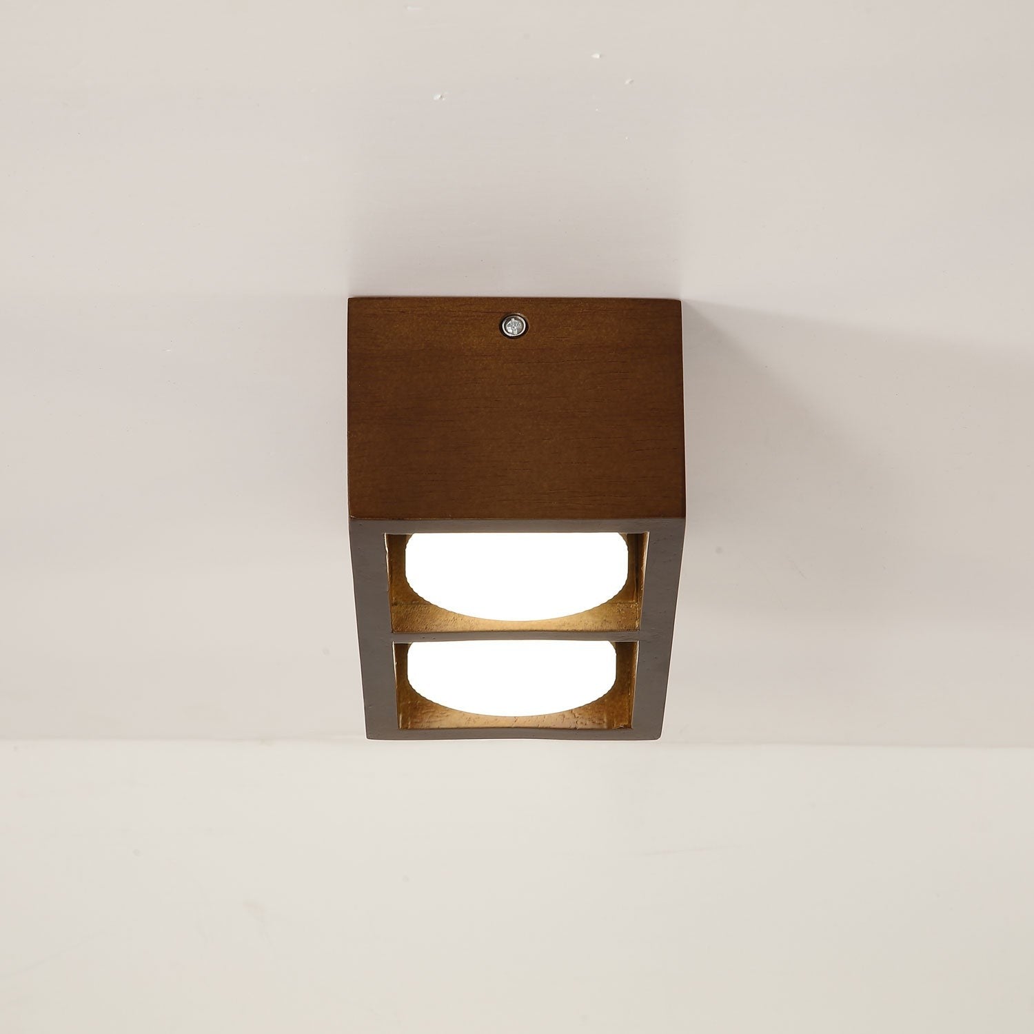 Cubora Minimal Wood Ceiling Light