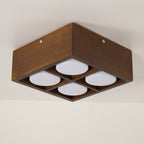 Cubora Minimal Wood Ceiling Light