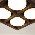 Cubora Minimal Wood Ceiling Light