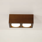 Cubora Minimal Wood Ceiling Light