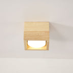 Cubora Minimal Wood Ceiling Light