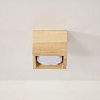 Cubora Minimal Wood Ceiling Light