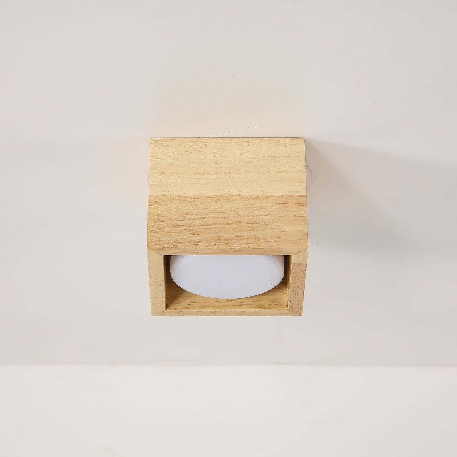 Cubora Minimal Wood Ceiling Light