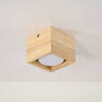 Cubora Minimal Wood Ceiling Light