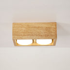 Cubora Minimal Wood Ceiling Light