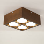 Cubora Minimal Wood Ceiling Light