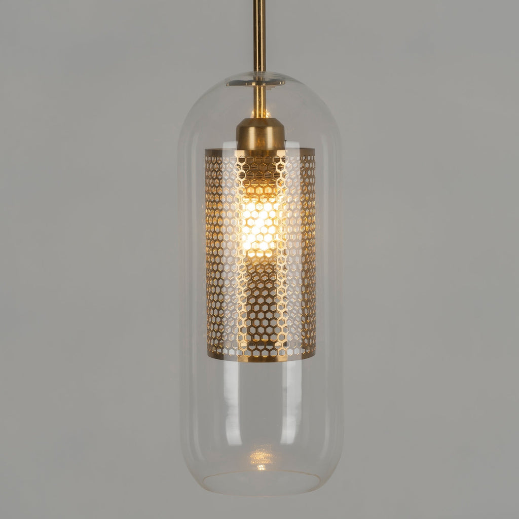 Eldric Artisan Glass Pendant