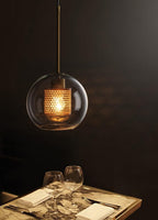 Eldric Artisan Glass Pendant
