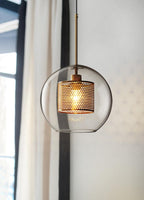 Eldric Artisan Glass Pendant