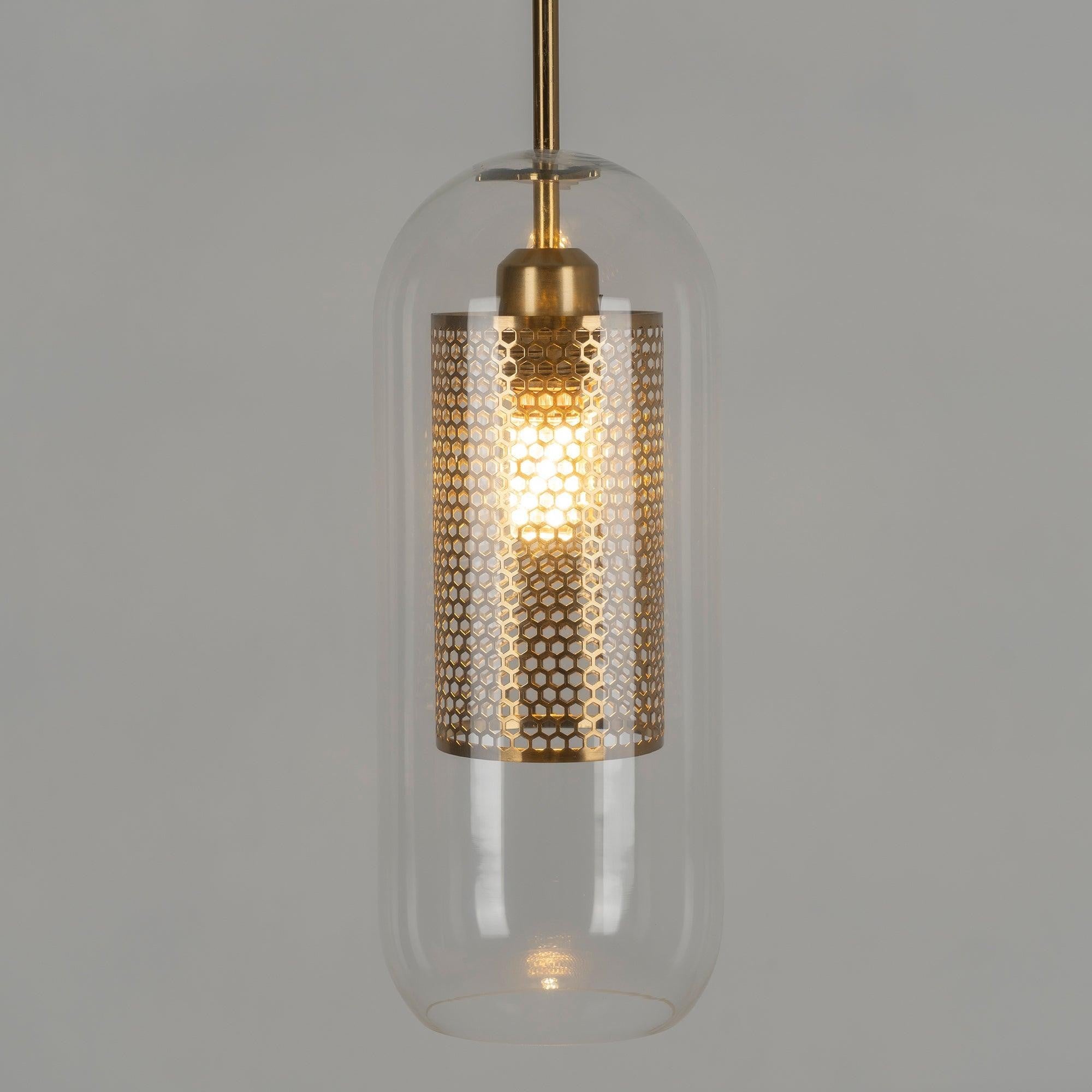 Eldric Artisan Glass Pendant