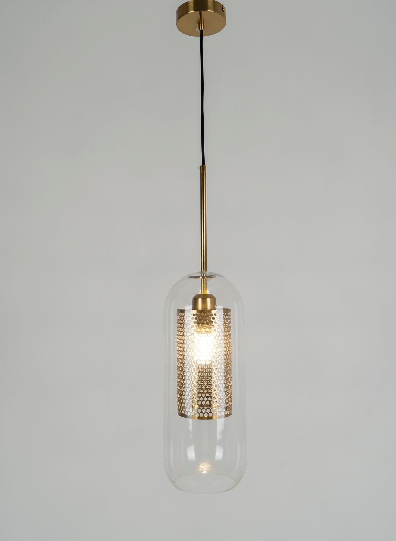 Eldric Artisan Glass Pendant