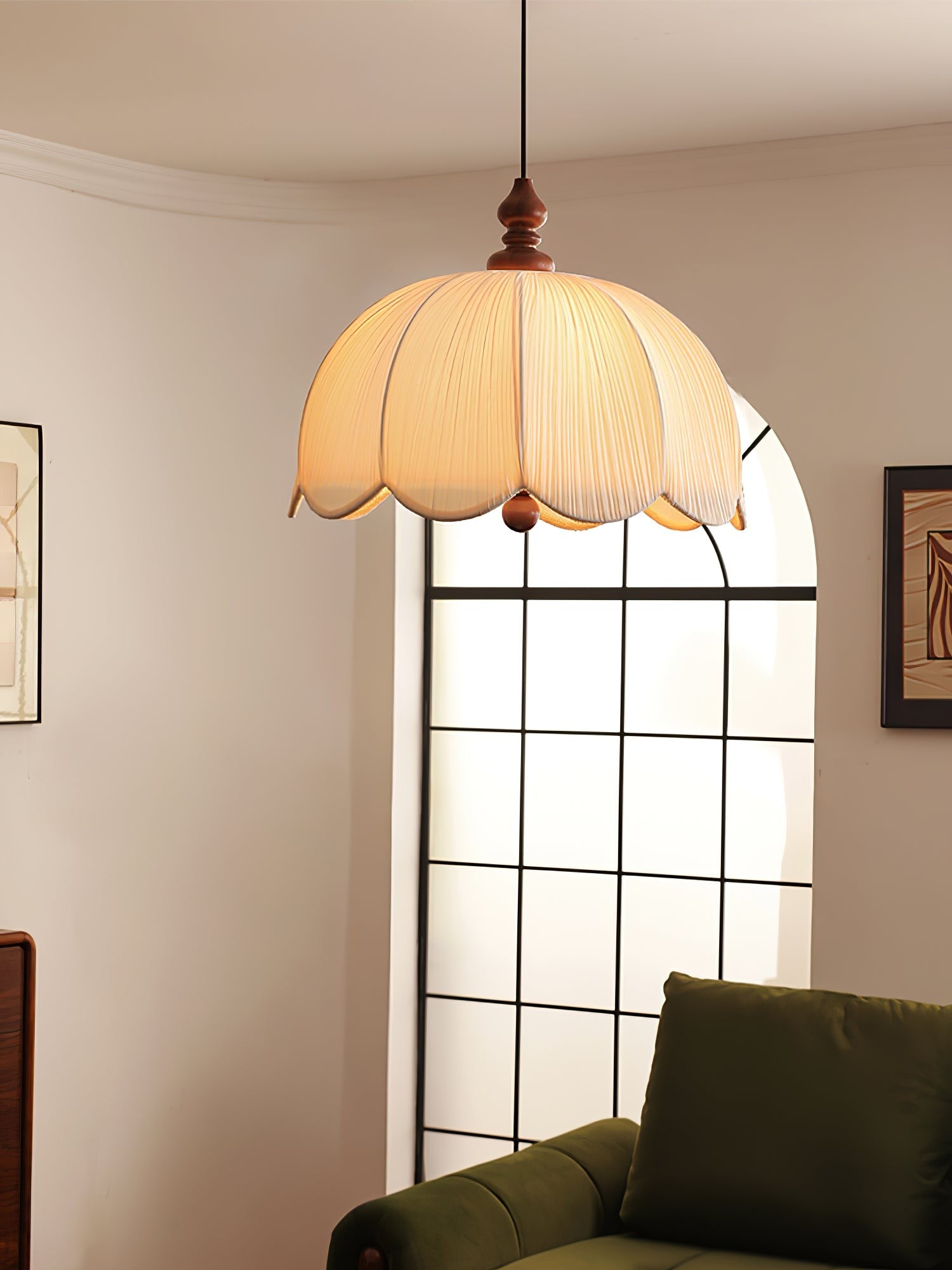 Florian Pleated Pendant Light