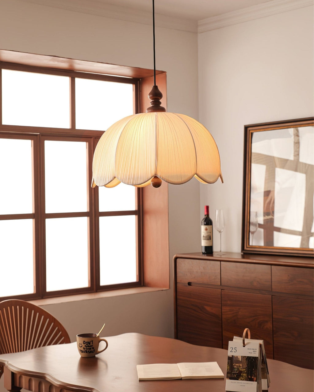 Florian Pleated Pendant Light