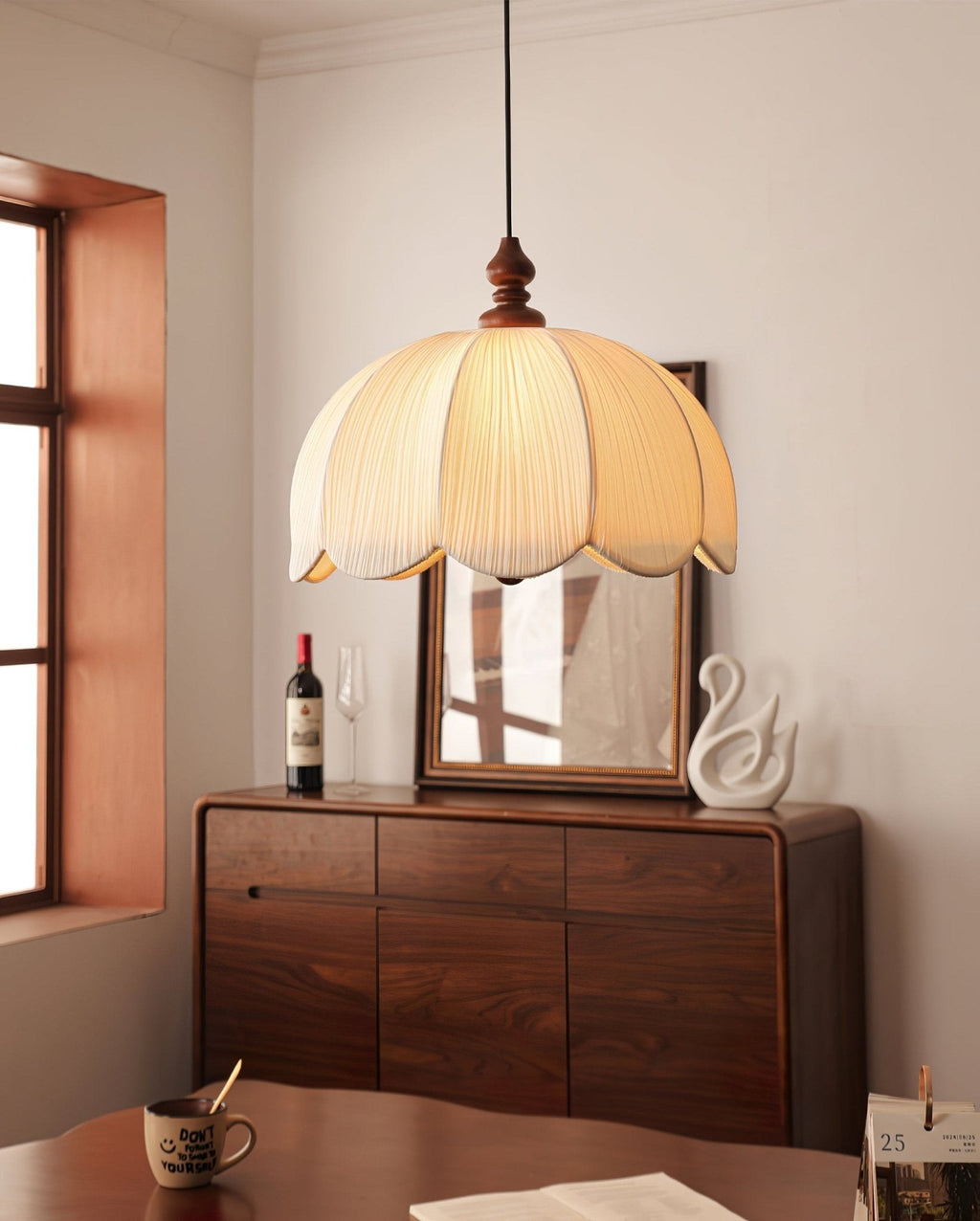 Florian Pleated Pendant Light