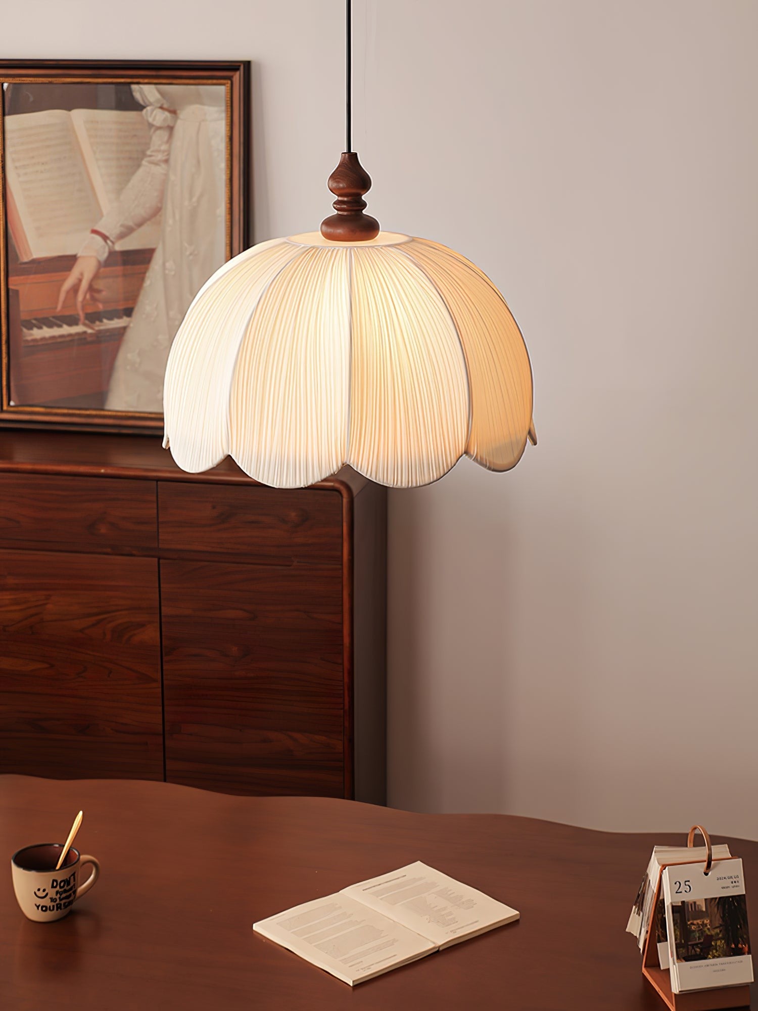 Florian Pleated Pendant Light